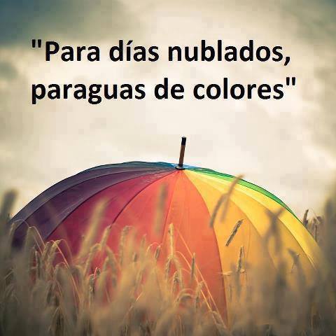 Para dias nublados paraguas de colores - TnRelaciones