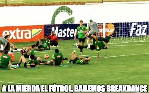 A la mierda el Fútbol, bailemos Breakdance.