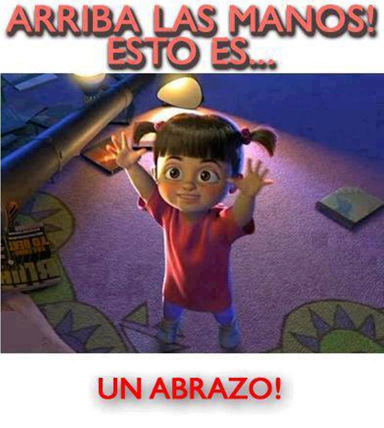 Arriba las manos esto es...Un abrazo.