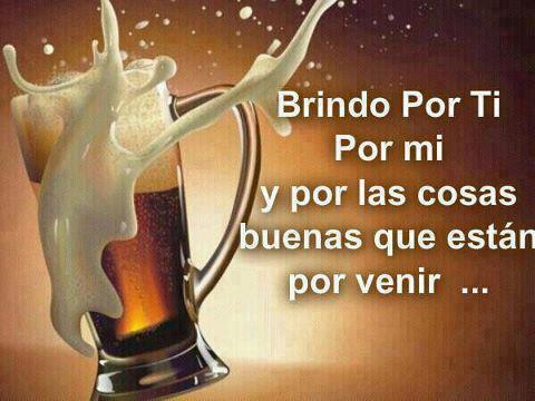 Brindar por todo en la vida