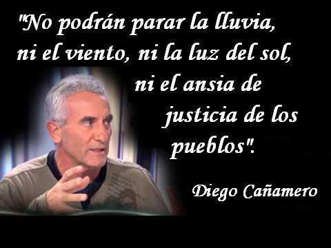 No podrán parar la lluvia ni el viento, ni la luz del sol, ni el ansia de justicia de los pueblos.