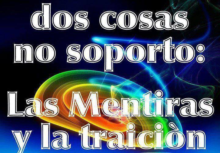 mentira y traición