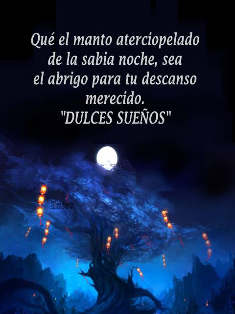 Dulces Sueños para tu descanso