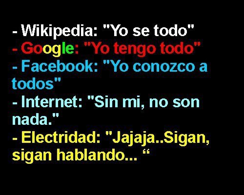 Electricidad e Internet