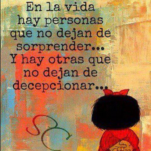 Sorprender o decepcionar