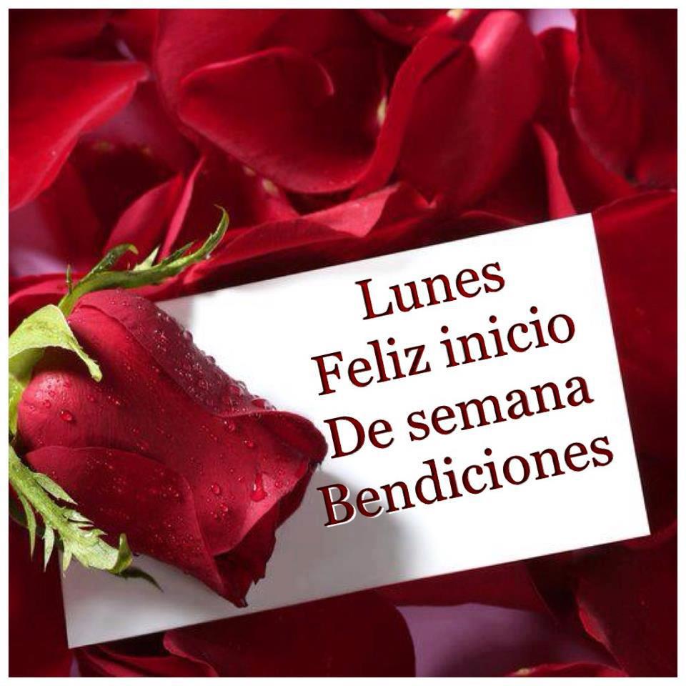 Lunes. Feliz Inicio de Semana