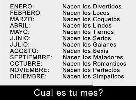 Horóscopo, Divertidos, locos, coquetos, lindos, tiernos, serios, galanes, matadores, romanticos...