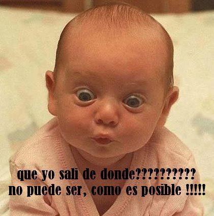 Qué yo salí de donde...No puede ser, como es posible...