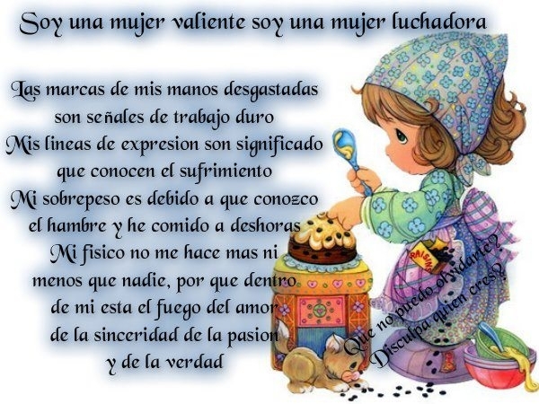 Soy una mujer valiente