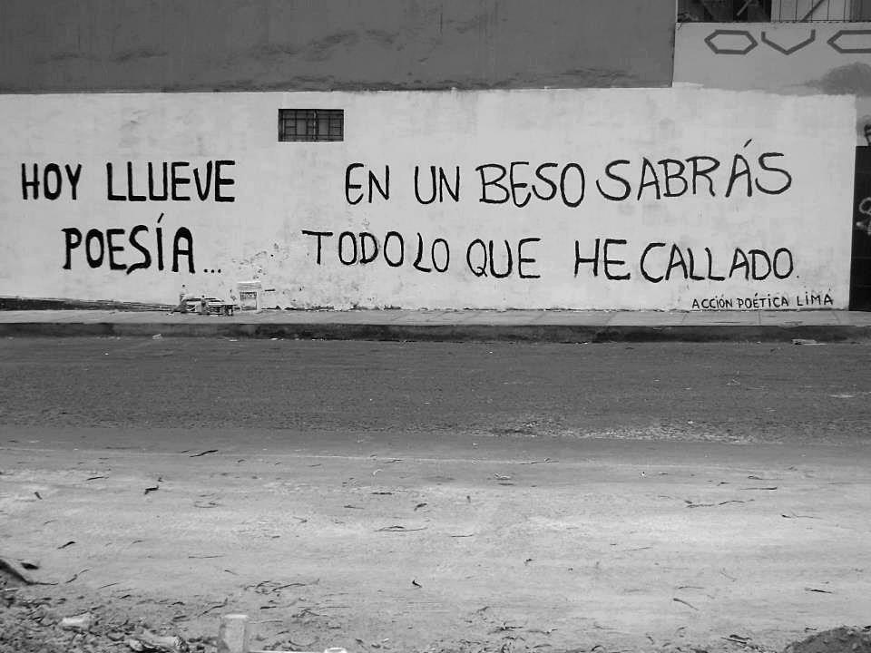 Llueve poesía