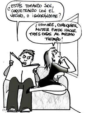 Tres cosas al mismo tiempo