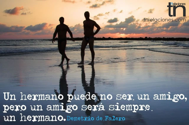 Un amigo, un hermano