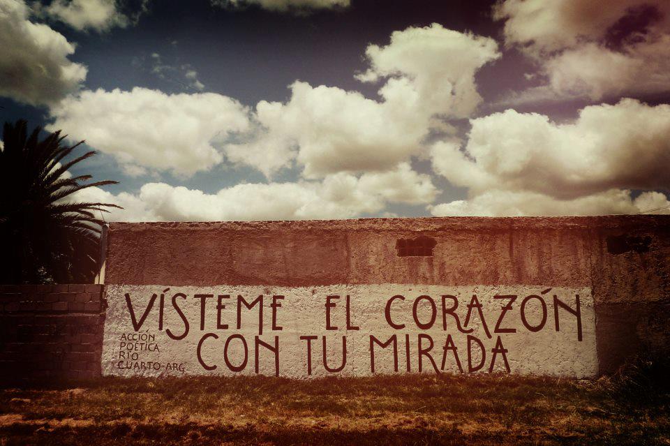 Vísteme el corazón