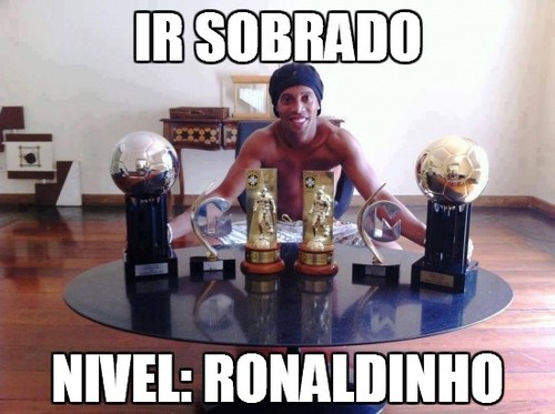 Ir Sobrado. Ronaldinho