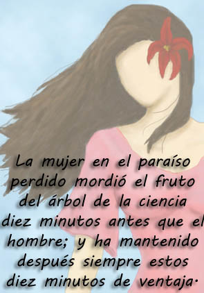 La mujer en el Paraíso Perdido