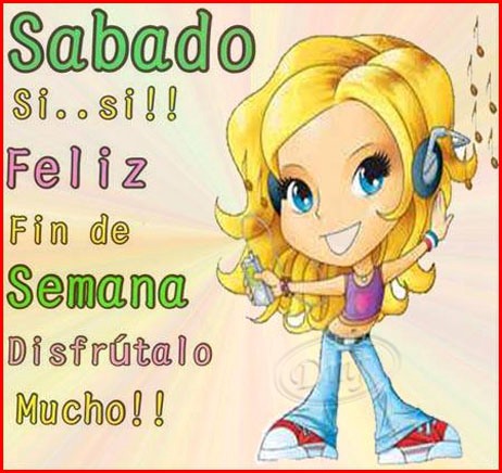 Sábado si…sí