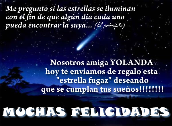 Feliz Cumpleaños Yolanda