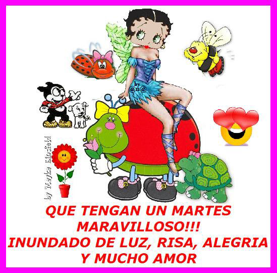 Que tengan un Martes Maravilloso