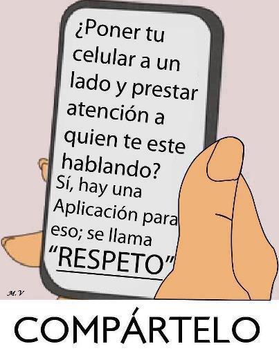 Aplicación llamada Respeto