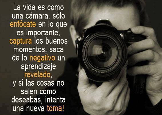 La Vida es como una Cámara de Fotos