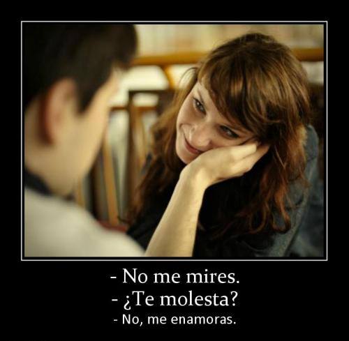 No me mires