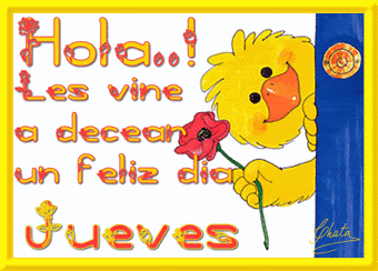 Feliz Jueves