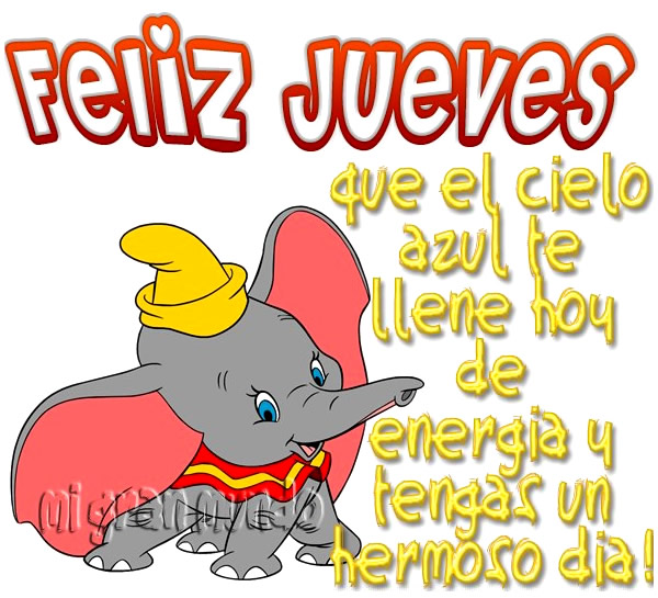 Feliz Jueves. Que el cielo azul te llene hoy de energía y tengas un hermoso día.
