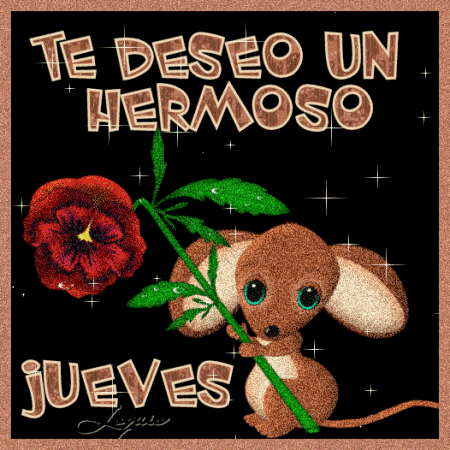Te deseo un hermoso Jueves