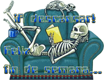 Descansar. Feliz Fin de Semana
