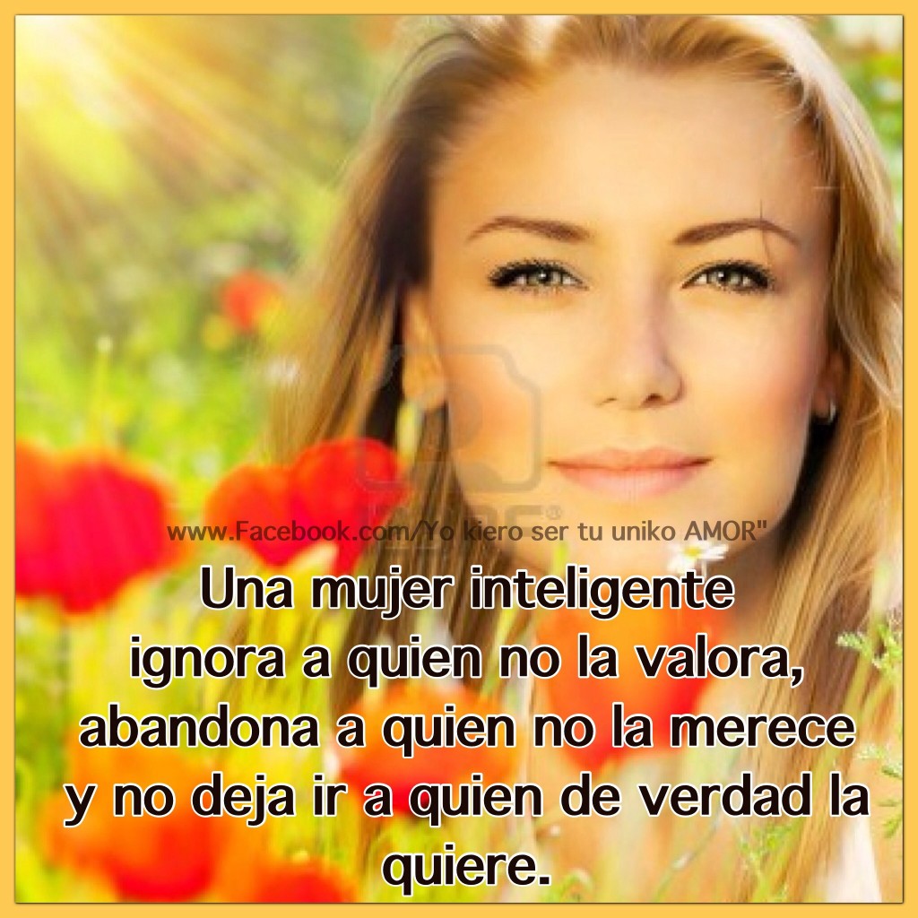 Una mujer inteligente