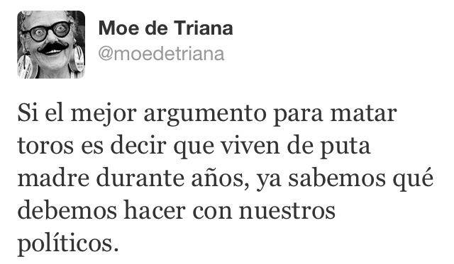 Argumento para matar toros
