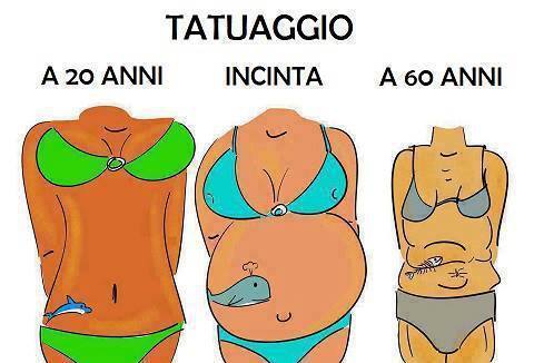 Tatuajes de Señoras según la edad.