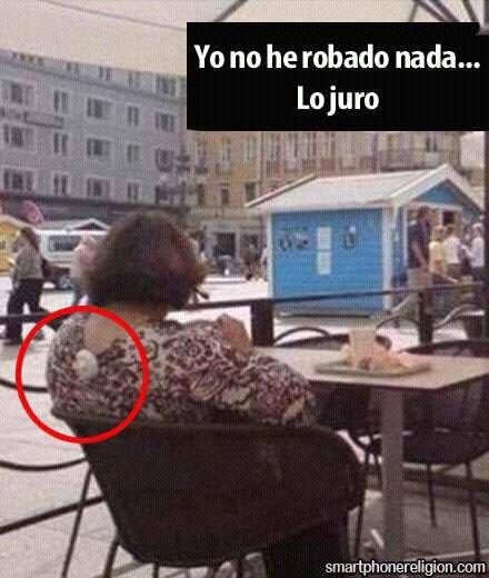 Yo no he robado nada