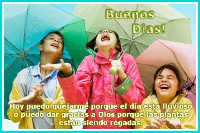 Buenos Dias!