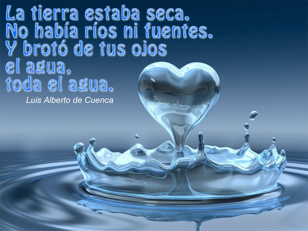 El agua
