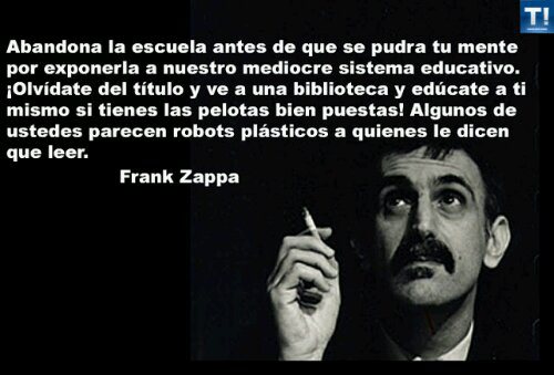Frank Zappa-La Escuela
