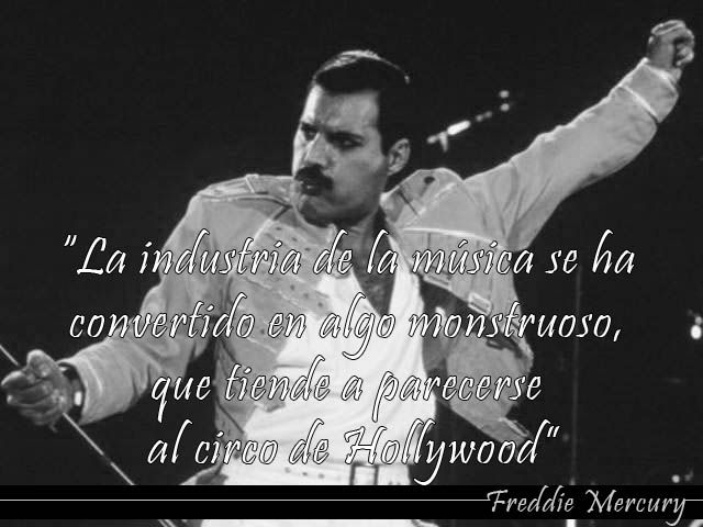 Freddie Mercury-La industria de la Música