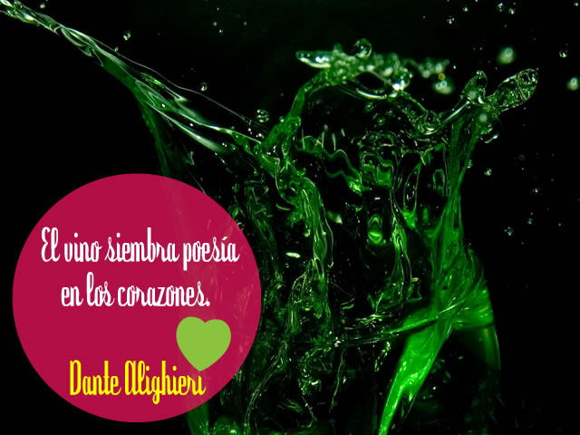 El vino siembra poesía en los corazones