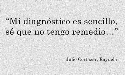 Sé que no tengo remedio