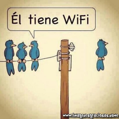 Él tiene Wifi