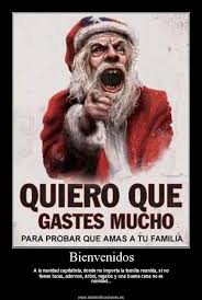 Quiero que gastes mucho, para probar que amas a tú familia.