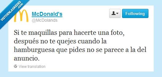 Si te maquillas…
