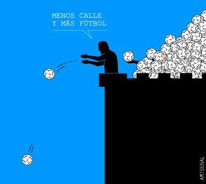 Menos calle y más fútbol