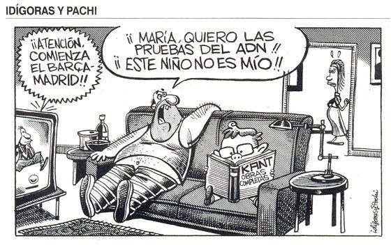 María, quiero las pruebas del Adn. Este niño no es mío.
