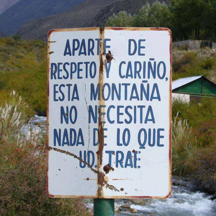 Esta montaña no necesita…