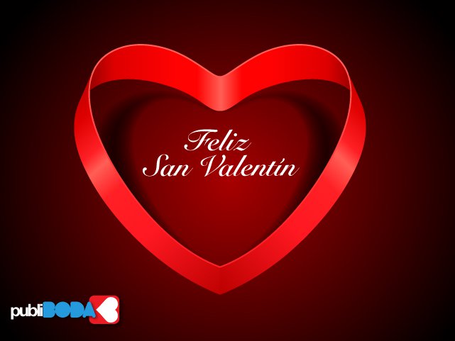 Feliz San Valentín. A veces me pregunto por que la vida es tan bella, ahora ya lo se, por que tu estas en ella.