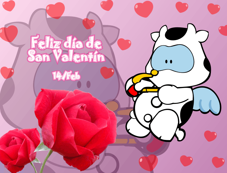 Feliz Día de San Valentín. El día que te conocí tuve miedo a mirarte, el dia que te bese tuve miedo a quererte, y ahora que te quiero tengo miedo a perderte