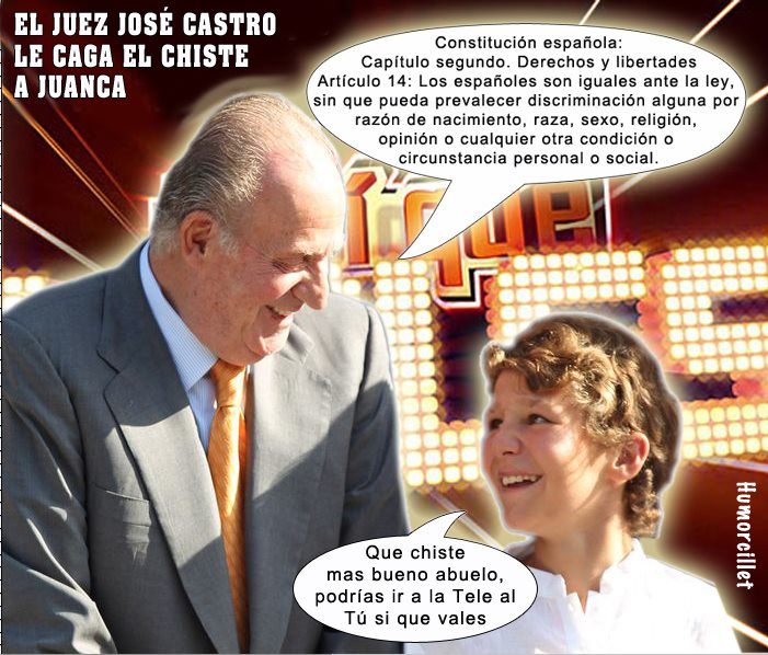 El Juez José Castro le caga el chiste a Juanca