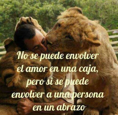 No se puede envolver el amor…