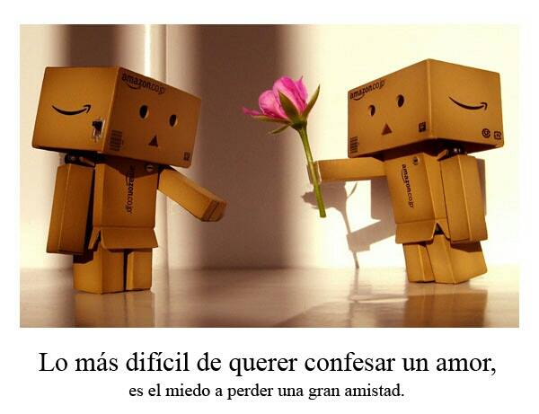 Lo más difícil de querer confesar un amor